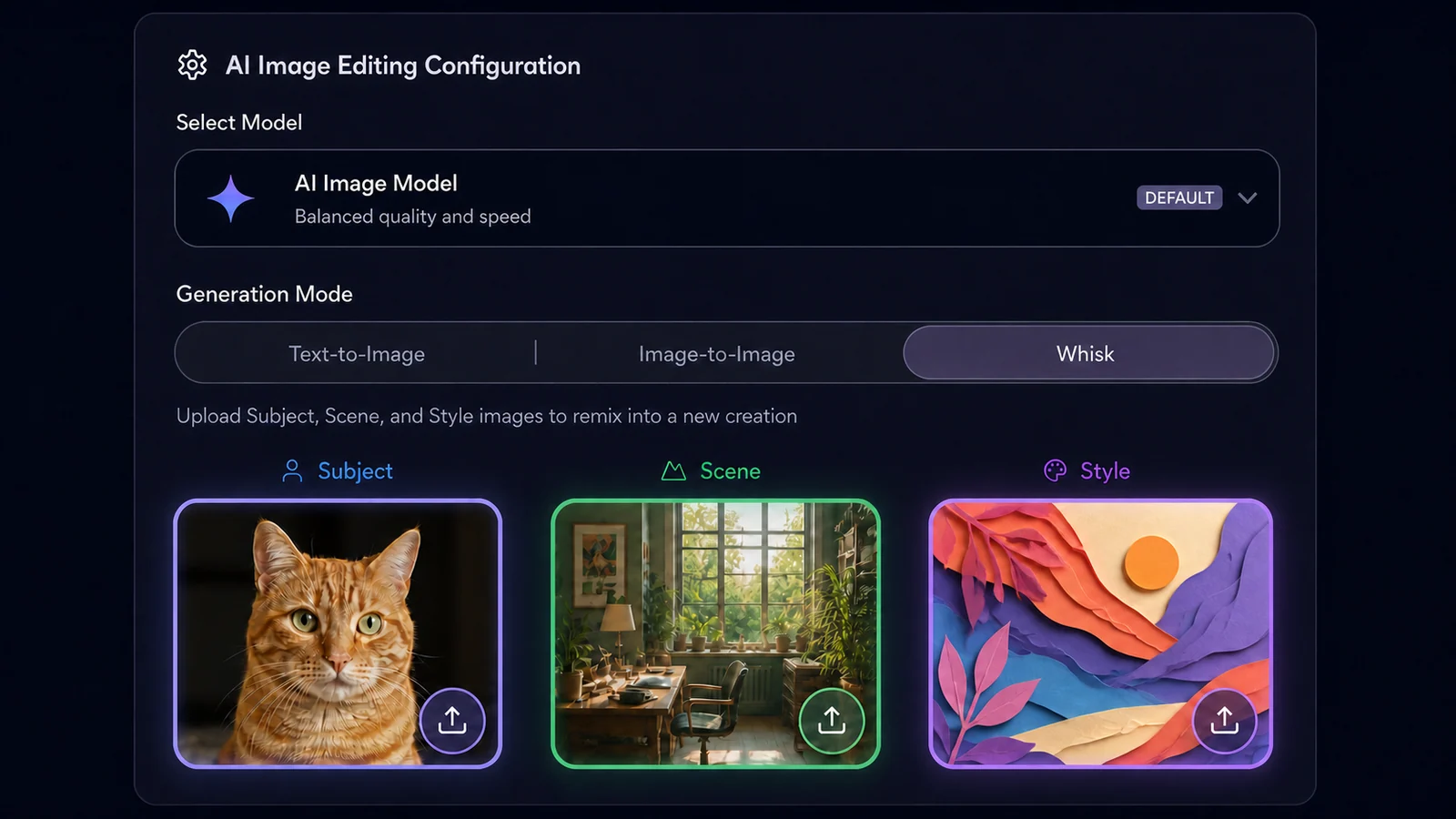 Choose the Model and Format